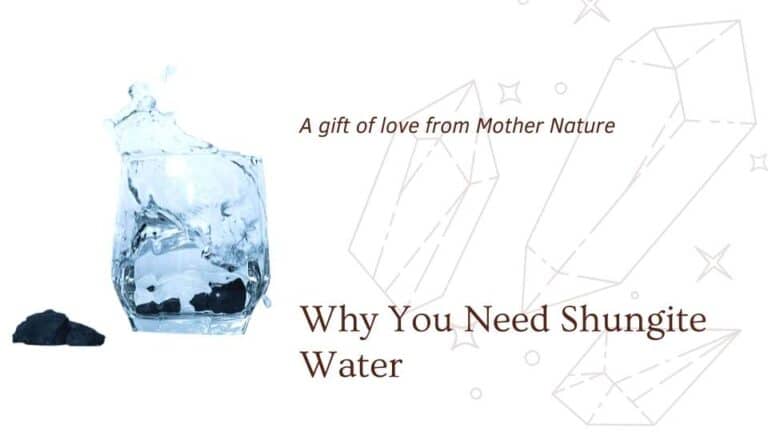 water with elite shungite in it saying why you need shungite water a blog by the om shoppe in sarasota fl