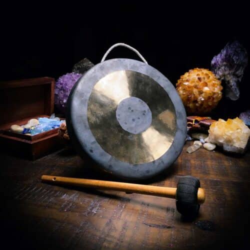 Dobani brand chao gong for sound meditations, 8 inch.