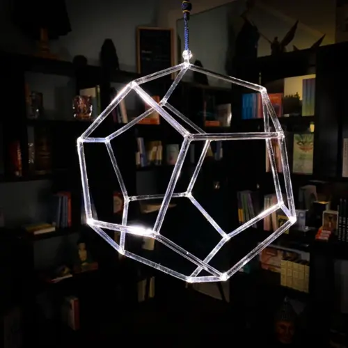THEOMSHOPPE CSB Quartz Crystal Dodecahedron